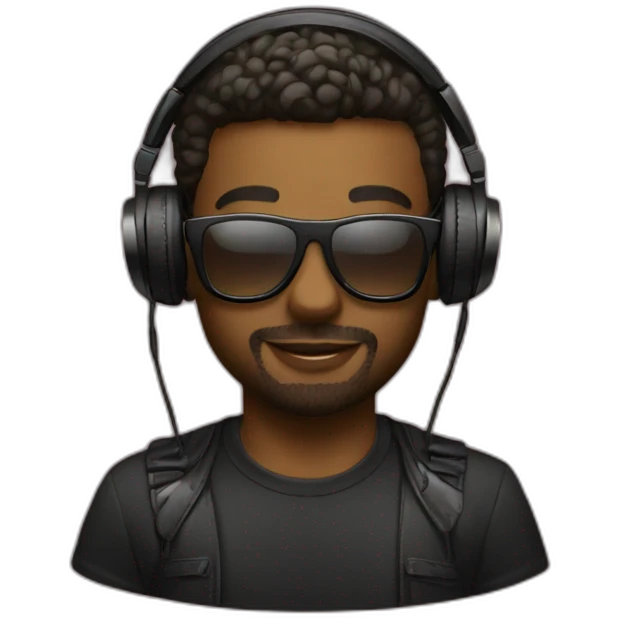gay dj emoji
