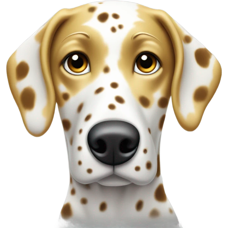 Golden Dalmatian  emoji