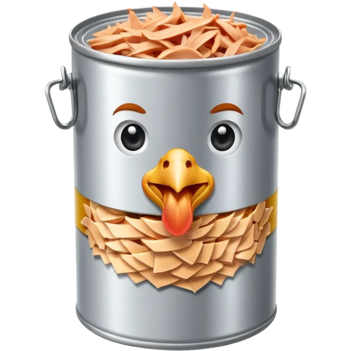 canned chicken emoji