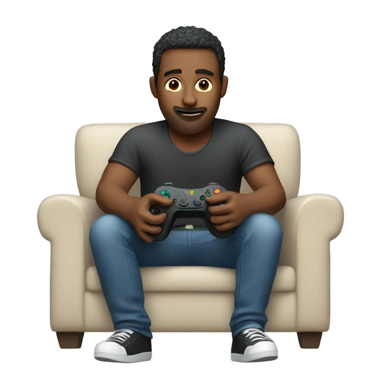 Dave playing video games emoji