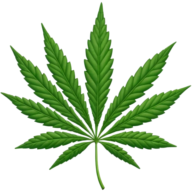 marijuana leaf emoji