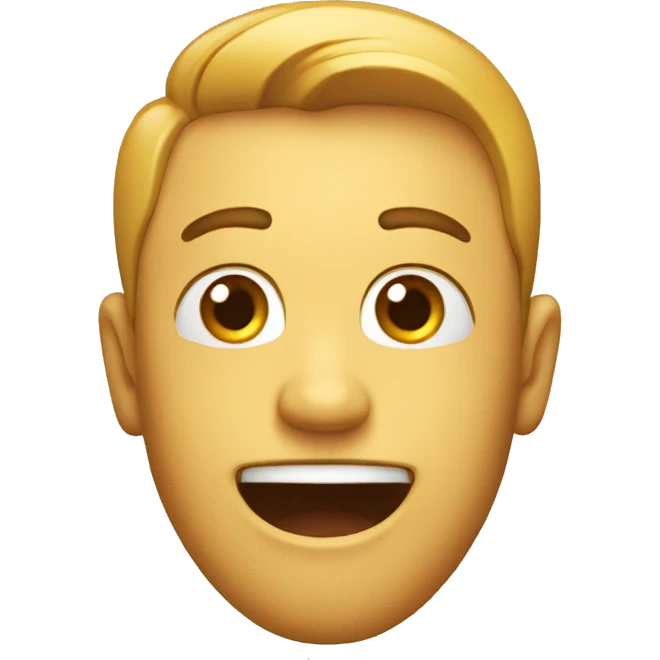 emoji with a surprise face emoji