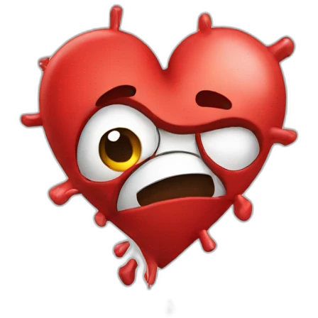 breaking heart emoji