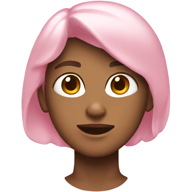light pink emoji