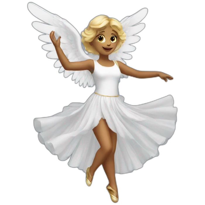 dancing angel emoji