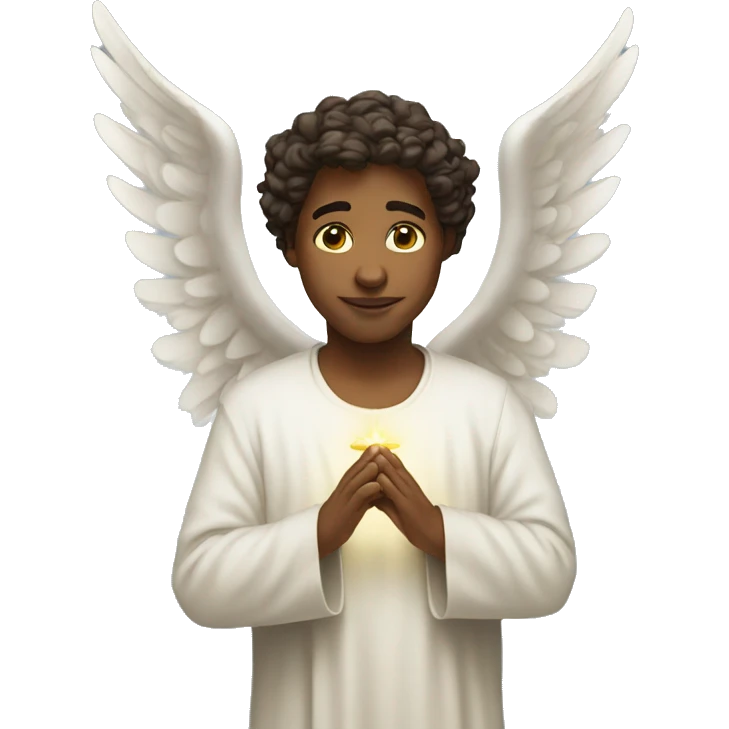 spiritual angel emoji