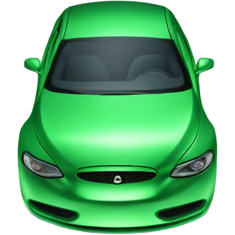 Green car emoji