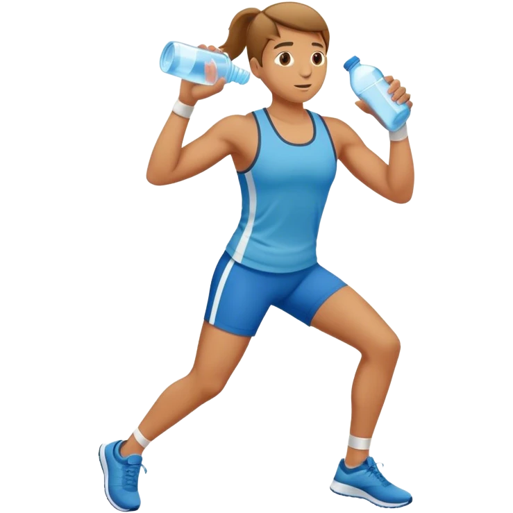 actividad fisica, deporte y salud emoji