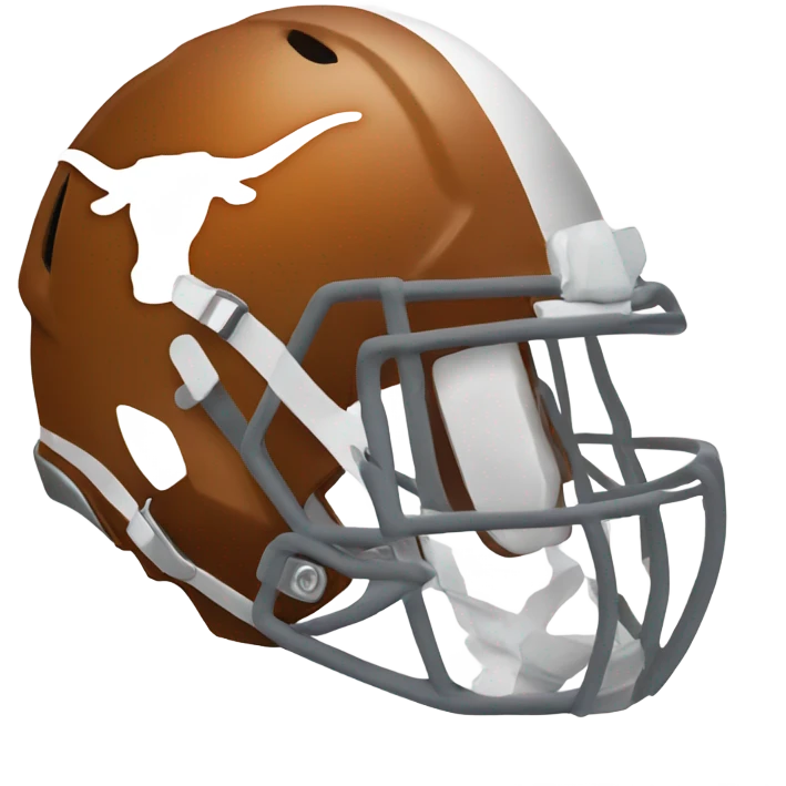 Texas longhorns football helmet emoji
