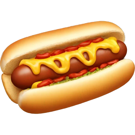 hotdog emoji