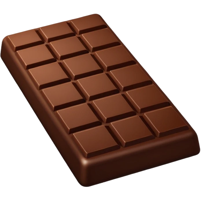 Depict a chocolate as emoji emoji