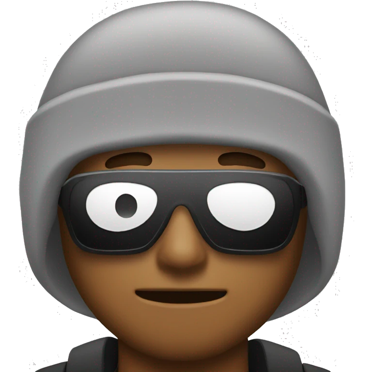 ski mask emoji