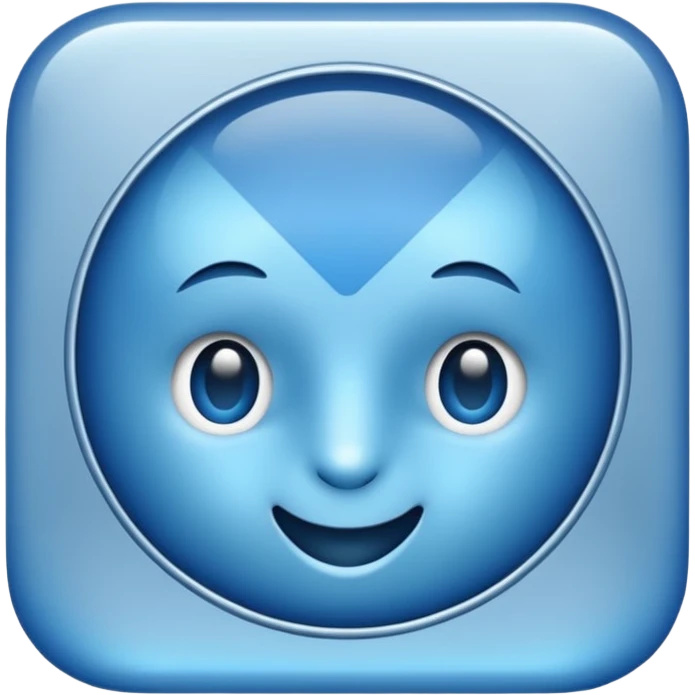 Blue tick emoji