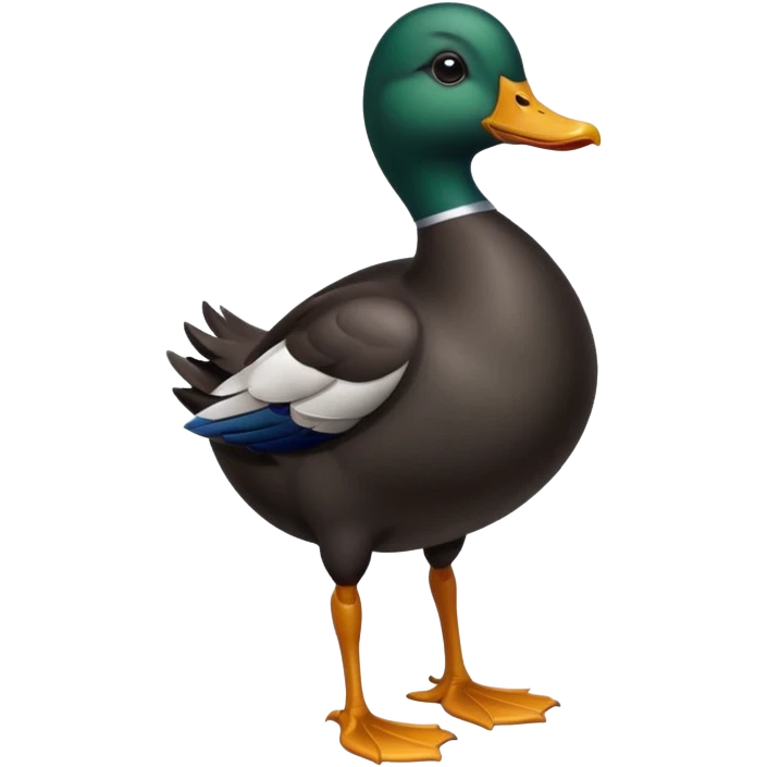 black duck emoji