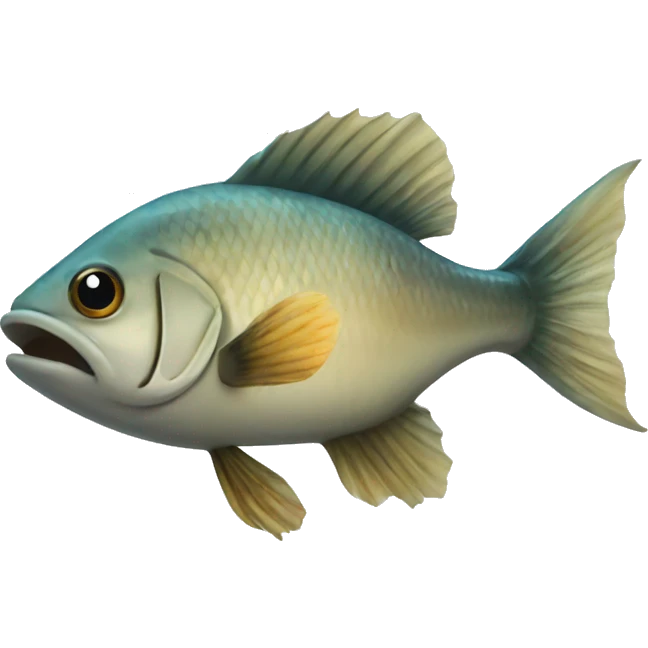 fish only head emoji