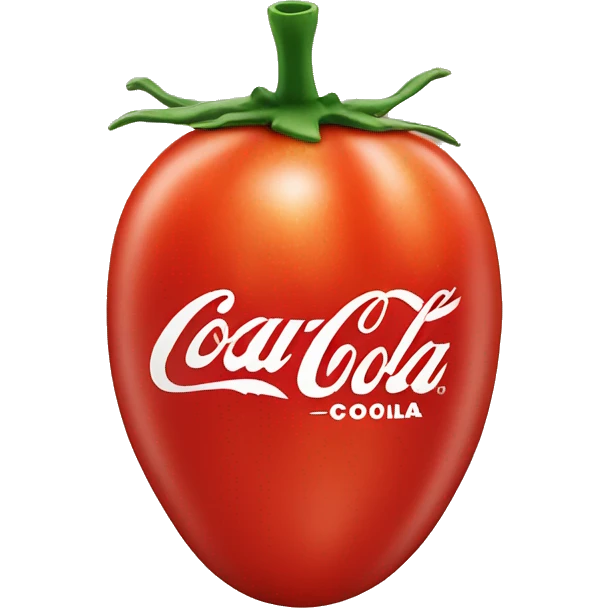 tomato Coca-Cola emoji