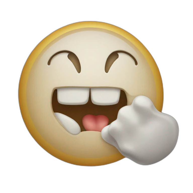 chat qui mange emoji