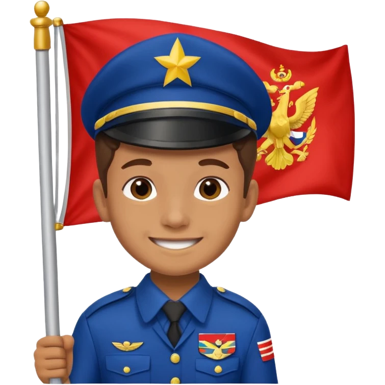 Flag Bearer kid emoji