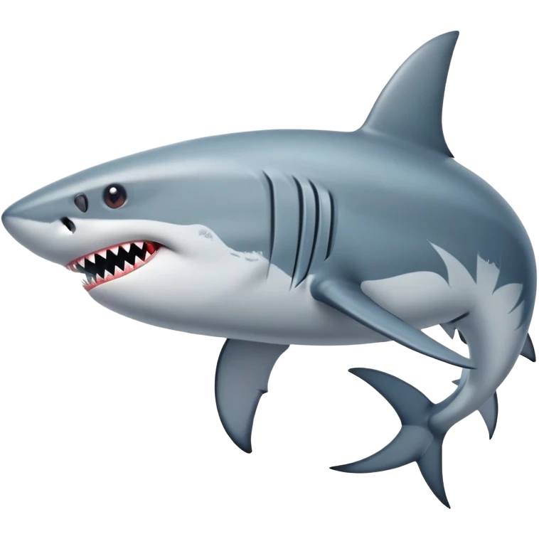 Shark with legs emoji