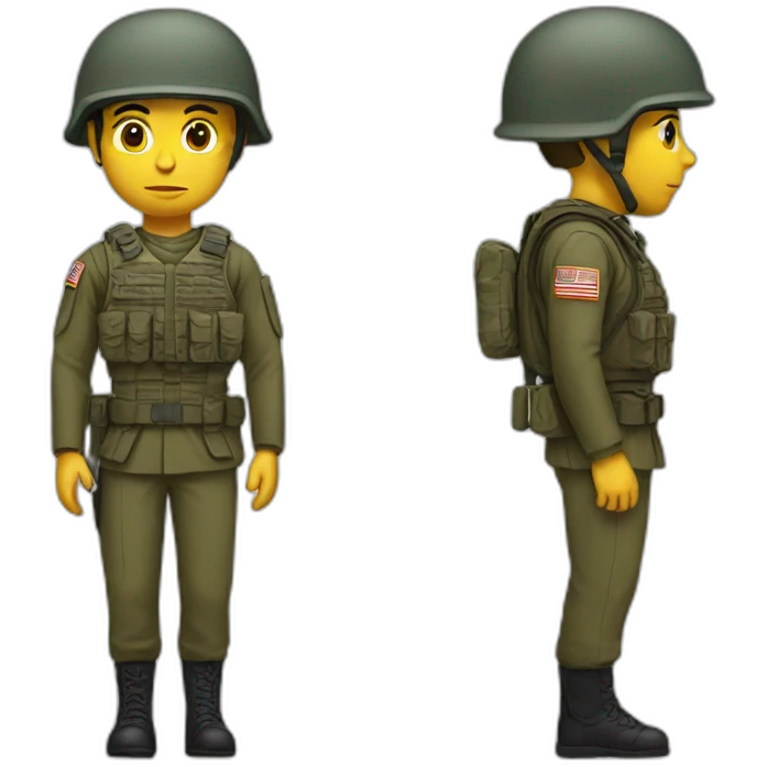 Soldier emoji