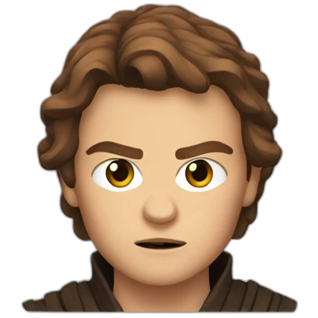 burned anakin emoji