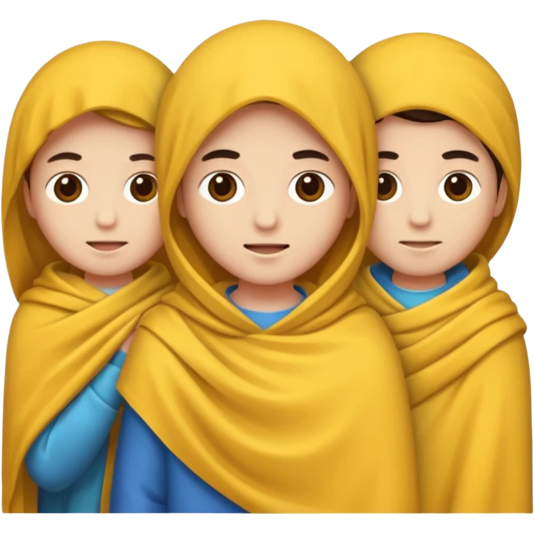 blanketed people emoji