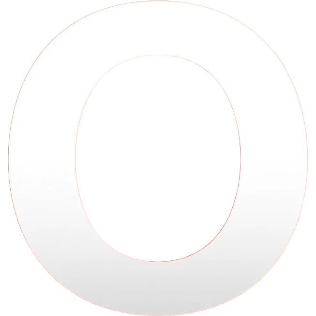 Letter O in red square emoji