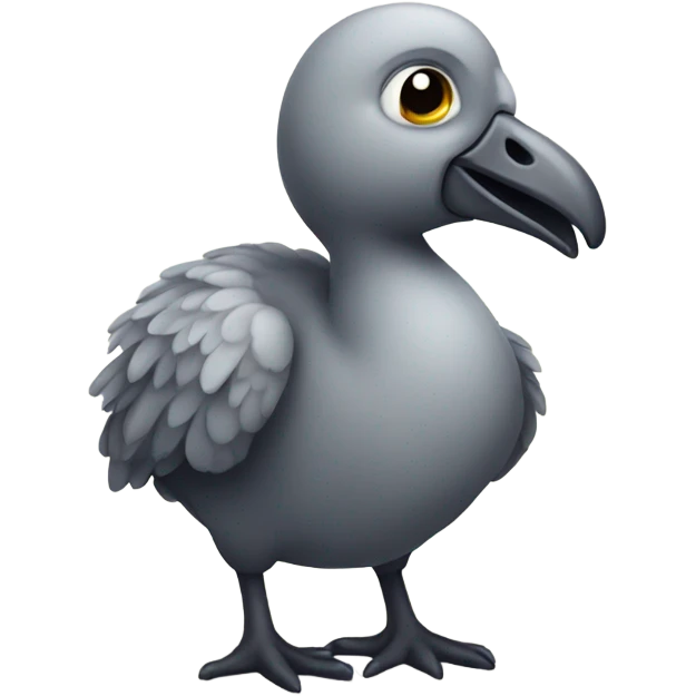 Cute dodo emoji