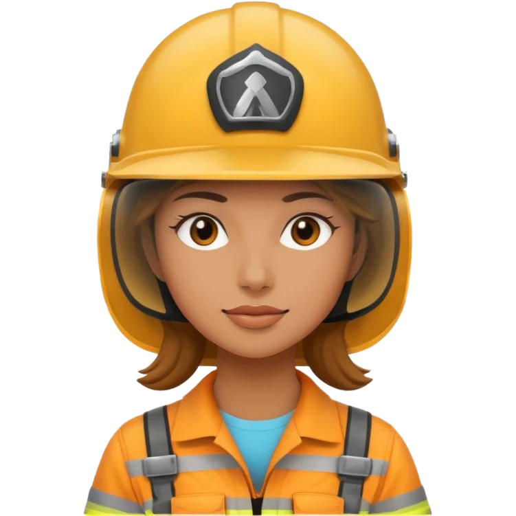 woman with helmet emoji