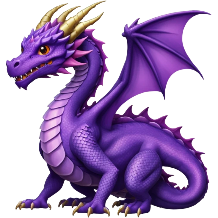 purple dragon emoji