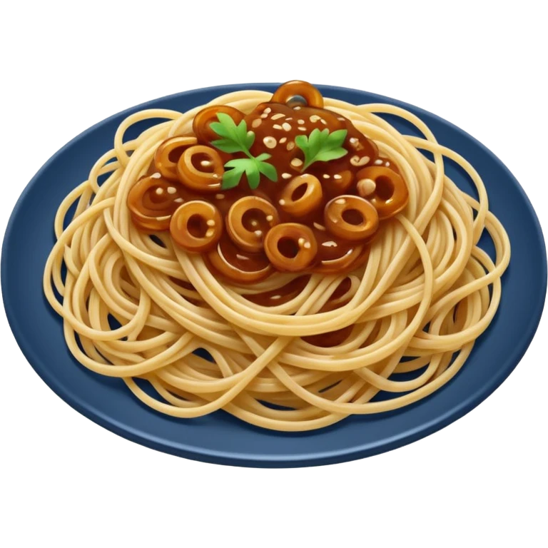 Caramelised Onion Spaguetti emoji
