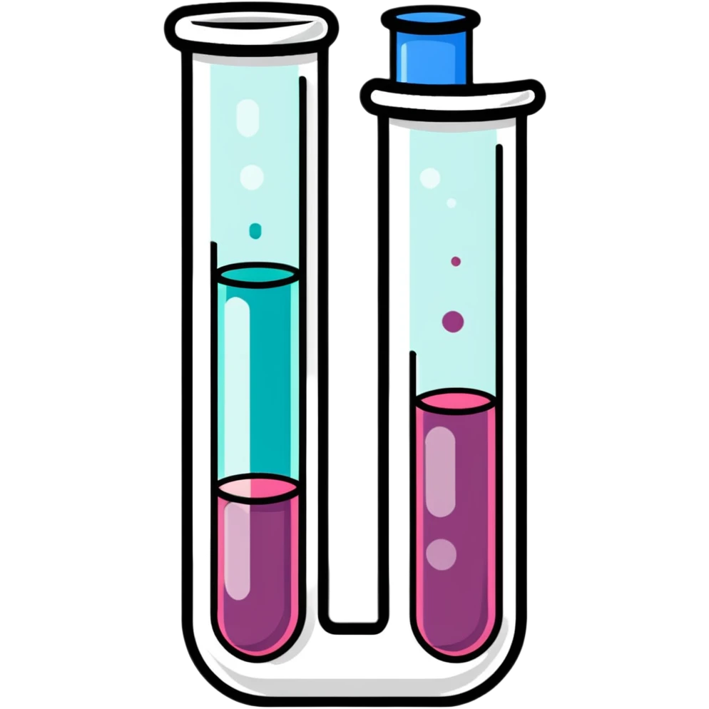 bubbling test tube emoji