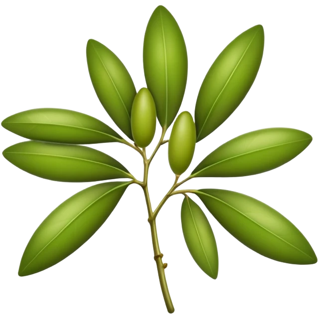 Olive leaf  emoji