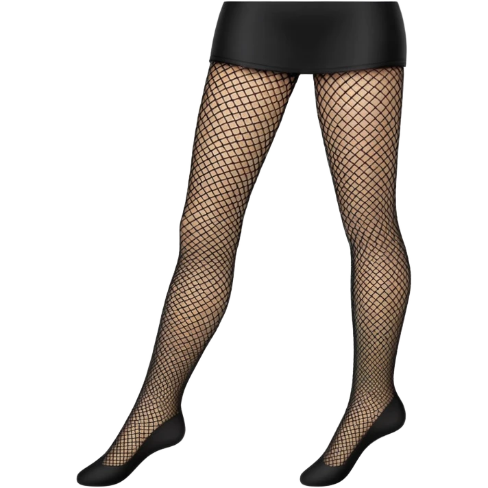 Fishnet tights emoji