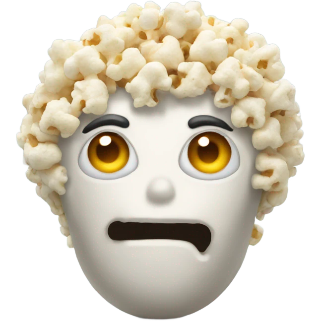 Popcorn Brain emoji