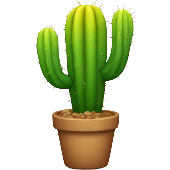 Rainbow cactus  emoji