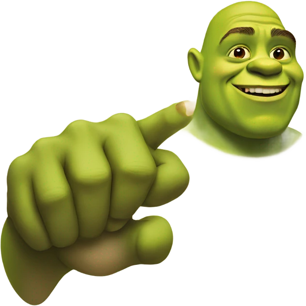 shrek thumb up emoji