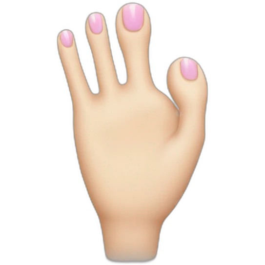 Ongle de pied emoji