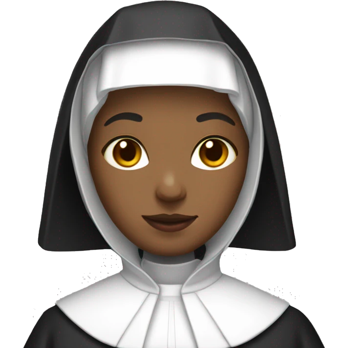 Catholic nun emoji