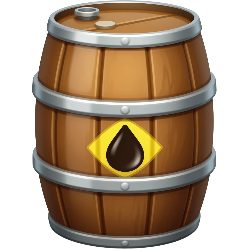 barrel of oil emoji