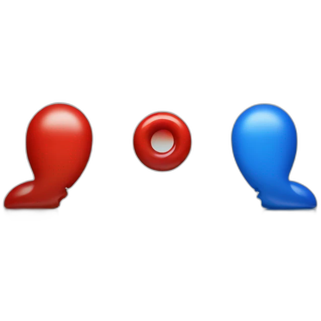 Snorting the Blue Pill and Red Pill emoji