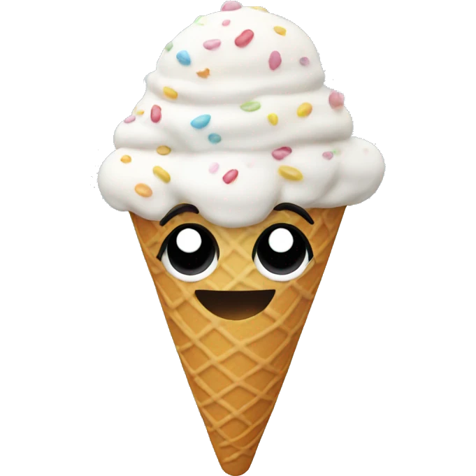 Ice cream emoji
