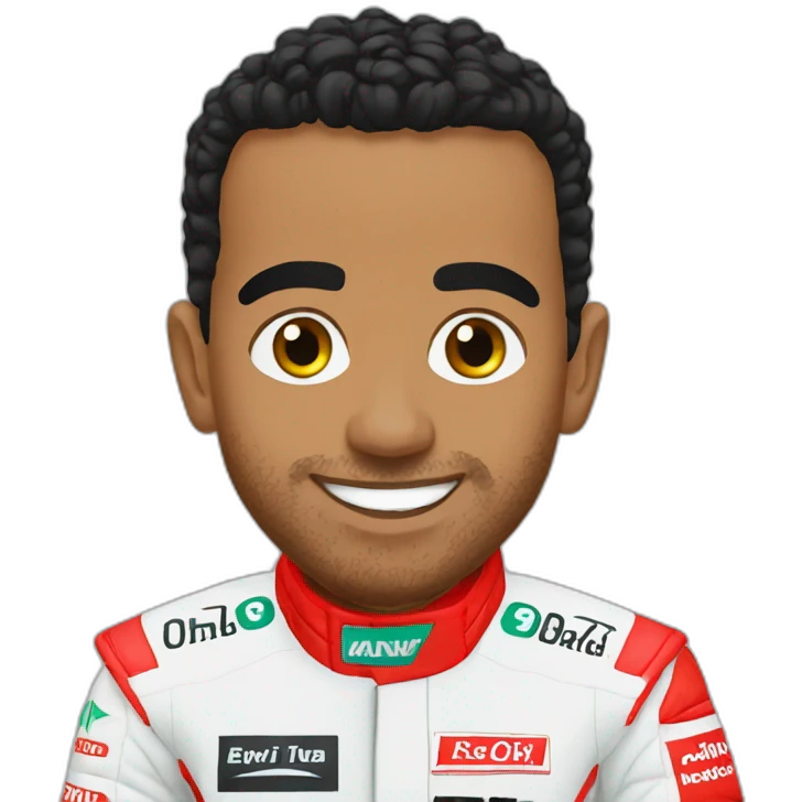 Lewis Hamilton emoji