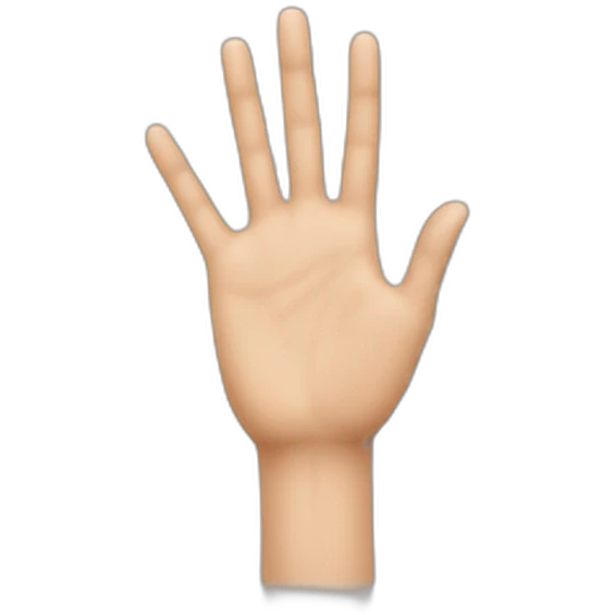 cœur avec les mains emoji