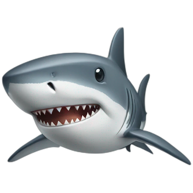shark business emoji