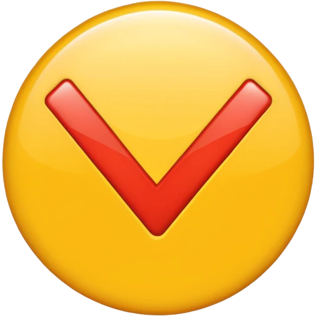 Centang kuning emoji