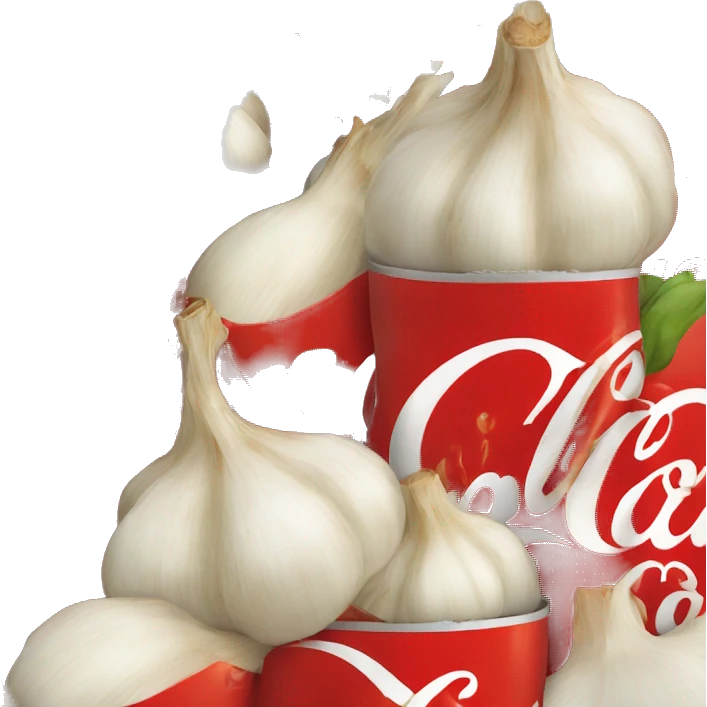 garlic flavored coca-cola emoji