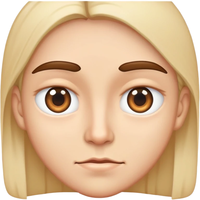 Face with eye twitch emoji