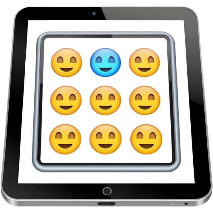 article on tablet emoji