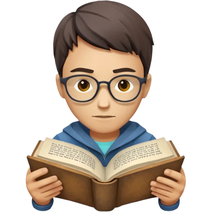 jobs book seeker low poly emoji